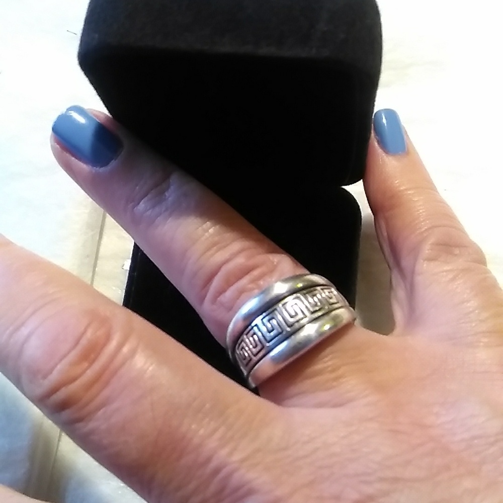SILVER 2-IN-1 RING - Picture 4 of 5
